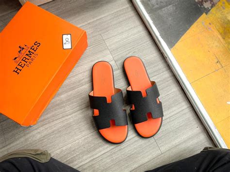 hermes izmir sandal - blue orange|Hermes izmir sandals black.